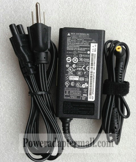 65W Acer ADP-65VH B PA-1650-69 PA-1650-22 Slim AC Adapter - Click Image to Close